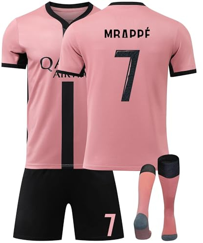 Generisch Fußball Trikot Fußballt Hause/Auswärts Fußballtrikot für Kinder Herren Jungen Fussball Jersey Football Trikots Sportshirt Junge Football Training T-shirts (2A-7, S)