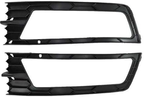 Kühlergrill Für Skoda Für Rapid 2013–2017 5JA807367 5JA807368 Auto-Styling 2-teiliges Frontstoßstangen-Nebelscheinwerfer-Abdeckungsgitter Sport Kühlergrill