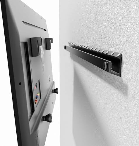 Auoace fernseh Halterung Wand für 22-55 Zoll, bis zu 45kg, bis zu 5° neigbar, kein Bohren, Keine Anker, tv wandhalterung für Gipskarton und Trockenbau, Einfache Installation