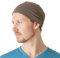 CHARM Herren Mütze Kurze Beanie aus Bio Baumwolle - für Damen Chemo Kopfbedeckung Laufen Unterziehmütze Unter Fahrradhelm Braun