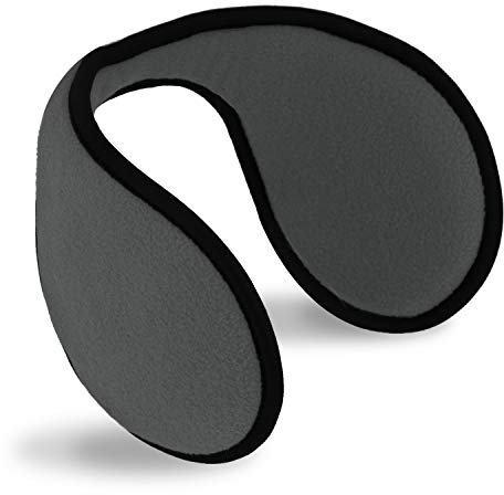 fiebig Ohrenschützer (Ohrenwärmer) für Damen und Herren | Earband in One Size Einheitsgröße 54-63 cm | innovativer Ohrenschutz hält die Ohren warm im Winter | Ohrwärmer (Dunkelgrau)