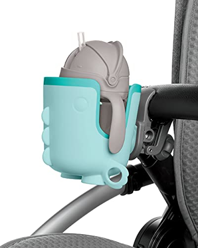 Skip Hop Universal-Getränkehalter für Kinderwagen, zum Spazierengehen und Verbinden, Blaugrün