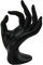 Ohrringe Halter Stand Schwarze Hand OK, Ring Aufbewahrung Schmuckhalter, Schwarz Hand Schmuckständer, für Aufbewahrung von Ringen, Ohrringen, Armbändern, Halsketten