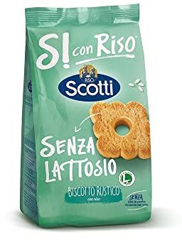 Riso Scotti Si con Riso Senza Lattosio Biscotto Rustico Rustikaler Kekse mit Reis Laktosefrei 350g