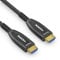conecto cable extensor active 8K HDMI 2.1 AOC, cable híbrido (fibra óptica/cobre), negro, 10m