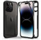 AICEK Compatible con Apple iPhone 14 Pro MAX Funda, 360 Grados Full Body Fundas para iPhone 14 Pro MAX Bumper Case con Protector de Pantalla Antigolpes Carcasa Negro