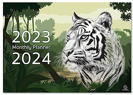 Monatsplaner 2023/2024 Tiger
