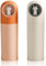 Jadin Zahnbürsten Etui Kinder, 2 Stück Zahnbürste Reiseetui, Portable Karikatur Zahnbürstenhülle, Zahnputzbecher für Junge Mädchen Zuhause Schule Wandernder Camping (Weiß + Orange)