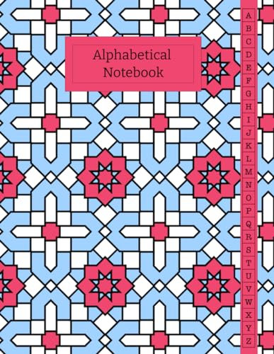 Alphabetical Notebook: A to Z Notebook Organizer Tabs