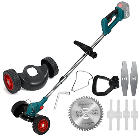 Cisaille à gazon portative de taille-haie, Tondeuse à gazon électrique 2000W tondeuse à gazon sans fil taille-haie réglable élagage de puissance de jardin portable Léger et facile à utiliser ( Color :