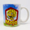 MAJA (C09) - Keramik Becher mit Henkel in Geschenkbox. Hochwertiger Aufdruck. Offiziell Lizenzierte Tasse. Frühstücksbecher/Praktisches Geschenk. Becher für alle Biene Maja Fans.