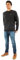 Tommy Jeans Tjm Reg S Flag Crew Dm0Dm20741, Felpa Pullover, Uomo, Nero (Black), L