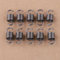 Lot de 10 ressorts d'embrayage compatibles avec tronçonneuse Zenoah Komatsu G2500 25 cc