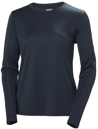 Helly Hansen W HH Tech Crew LS 2.0 Canottiera Donna (Pacco da 1)