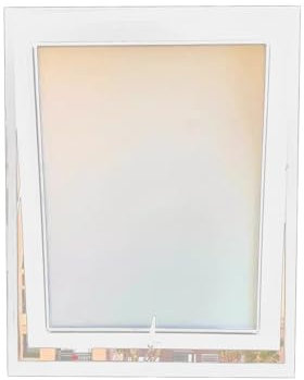 LVLDAWA Ventanas Una Hoja para Casas, Ventanas Abatibles Aluminio con Empuje Tracción Horizontal, Contraventanas con Lamas Aislantes Montaje Empotrado(70x45cm)
