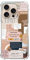 Elifi Edeal Aesthetic Christian Quotes Collage Phone Case for iPhone 16 Pro, Beige Christian Bible Verses Case Cover for iPhone 16 Pro, Cool TPU Bumper Phone Case Cover