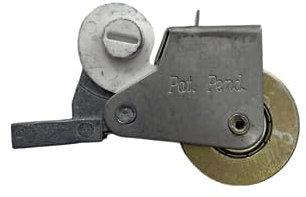 Brixwell Terrassen-Sichttürrollen links und rechts, 1 Paar, Ersatz-Schiebetürräder für reibungslosen Betrieb, langlebige Bildschirmtür-Hardware, Schiebetürrollen für Schienen und Rahmen