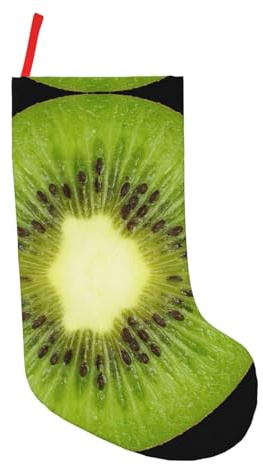 Weihnachtsstrümpfe mit Kiwi-Aufdruck, Weihnachtsbaum-Strümpfe, geeignet für Familien-Weihnachtsfeiern
