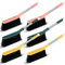 Teenyyou 6 Pcs 17'' Hand Broom Brush Soft Bristle Counter Brush Bed Cleaning Hand Broom Long Hair Remover for Car Floor Clothes Desk Sofa Couch Furniture Quilt Debris Small Particles Dust Sweeping