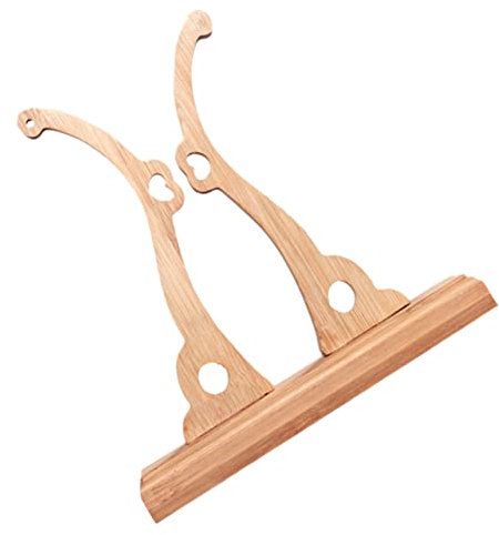 Ciieeo Traditional Bamboo Fan Stand for Home Office Gallery Circle Japanese Folding Holder