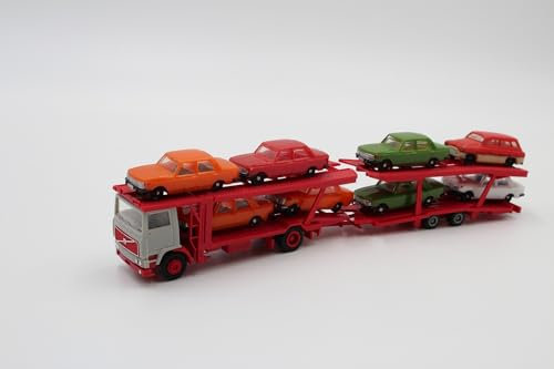 herpa F10 Autotransporter mit 8 Wartburg als Ladung Umbau 1:87 /H22615