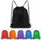 IHLOOTD Turnbeutel Set 6 Stück Drawstring Bag Waterproof Rucksack Beutel mit Kordelzug Sportbeutel Großem Fassungsvermögen DIY Kordelzugbeutel für Kinder, Erwachsener, Sport, Fitness (A)