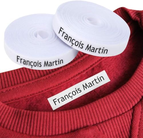 36 Étiquettes stickers thermocollantes pour vêtements, tissu à repasser, idéales pour enfants, écoles et crèches