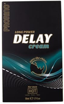 PRORINO Delay Cream, kühlende und pflegende Verzögerungscream. 50 ml