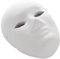 JYCRA Maske zum Selbermachen, bemalbare Papiermasken, einfarbige Maske, Kostüm-Maske für Halloween, Karneval, Partys, 6 männlich, 6 weibliche, Weiß, 12 Stück