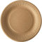 Papstar Lot de 20 Assiettes en Carton Marron 19 cm