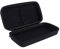 EXCEART Microphone Hard Case Storage Box Shockproof Mic Waterproof Carrying Case Pouch Black 18.5 * 9 * 4.5cm
