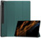 FTRONGRT Cover per Samsung Galaxy Tab S8 Ultra Cover, Ultrasottile Custodia in Pelle PU, con Stand per Samsung Galaxy Tab S8 Ultra -Verde Scuro