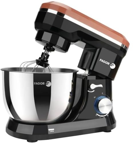 Fagor robot pastelero multifunción 5l 1000w negro/chocolate fg164