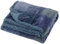 Baroni Home Coperta di Pile, Plaid Invernale Morbido per letto e divano, Coperta Singola, Colore Blu, 130x160 cm