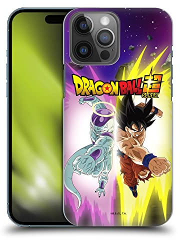 Head Case Designs Officially Licensed Dragon Ball Super Frieza And Goku Universe Survival Arc Hard Back Case Compatible With Apple iPhone 14 Pro Max