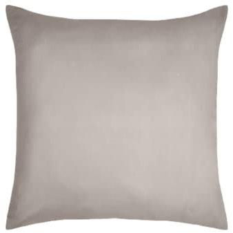 STOF - Taie d'oreiller -Taille 63x63 cm - 100% Coton certifié Oeko-Tex - Excellente qualité - Couleur Lin -Modèle Eden - Linge de Lit pour Maison - Doux et Confortable - Unisexe - Mixte