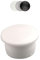 Lot de 10 Bouchons d'obturation pour Trous de perçage, diamètre de la Tige : 4,4-20,5mm, Cache Trou Meuble, Capuchon Plastique, obturateur Cache Trou, Bouche Trou, Bouchon (Blanc, 18,9mm)