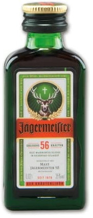 Jaegermeister 35% Vol./20 ml Steller mit 24 Stueck 480 ml