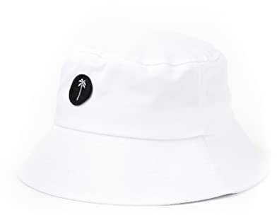 Palm Lazy Bucket Hat, Weiss/opulenter Garten, L/XL