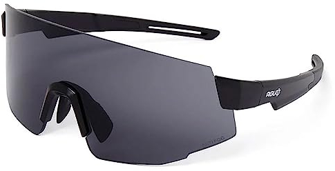 AGU Unisex-Adult Nero Occhiali Vigor Con Lenti UV400 Fumé Anti, Einheitsgröße