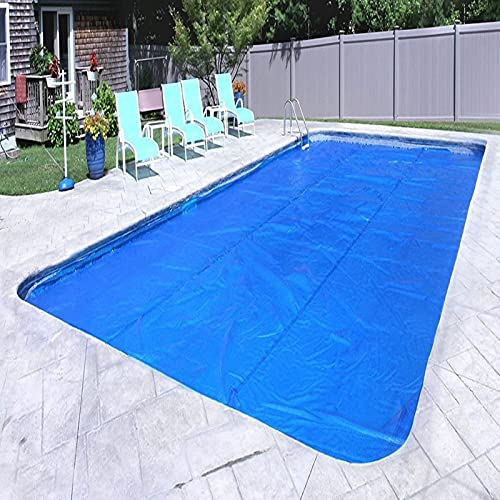 BâChe à Bulles Rectangulaire Couverture Couverture de piscine gonflable, grandes couvertures solaires d'été, tapis chauffants pour piscines hors sol, couverture isolante robuste pour bain à remous, f