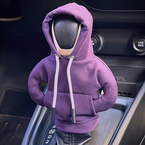 Firulab drôle Levier Vitesse Voiture, Sweat à Capuche Bouton Changement Vitesse, Universelle, décorations intérieures Voiture