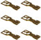 Bricoleva.it Ganci Mobili per Tapparelle in Legno – Gancio per Avvolgibili in Legno, Facile da Montare, Ricambio Resistente per Sistemi di Fissaggio di Tapparelle (Mobili, 6 pezzi)