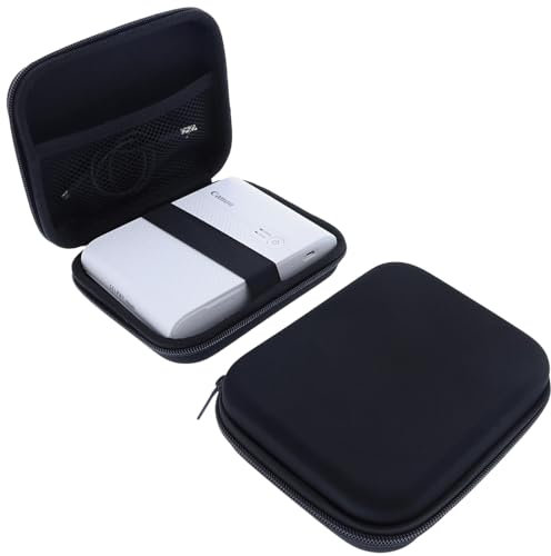 foto-kontor Tasche kompatibel mit Canon SELPHY Square QX10 Wireless Mobiler Instant Fotodrucker Hülle Schutzhülle schwarz