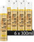 L'Oréal Paris Elnett Ultra-Feines Haarspray Pflege, Styling Spray mit Arganöl, Zum Stylen und Fixieren der Frisur, Sehr starker Halt, Ohne Silikone, 6 x 300ml