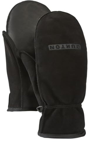 Burton Herren Arbeitspferd Leder Fäustlinge, true black, X-Large