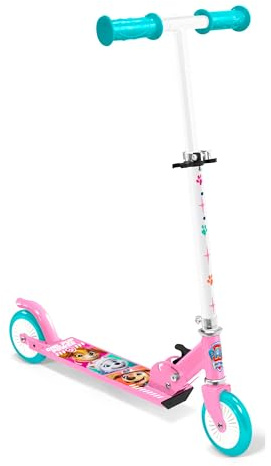 Zusammenklappbarer Roller PAW Patrol Pink