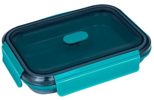 Lurch Frischhaltebox Silikon faltbar up & down 1200 ml petrol