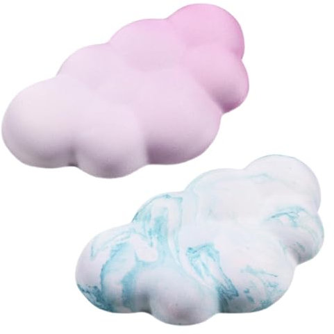 Repose poignet pour clavier, 2 pièces repose poignets ergonomiques doux pour clavier, souris, repose poignet, antidérapant, ergonomique pour ordinateur bureau, ordinateur portable, tapis main jeu
