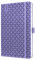 SIGEL J6125 Wochenkalender 2026 A5 lila, Hardcover, Gummiband, Stiftschlaufe, Einstecktasche, 174 Seiten, vegan, Buchkalender, Terminplaner Kalenderbuch Jolie